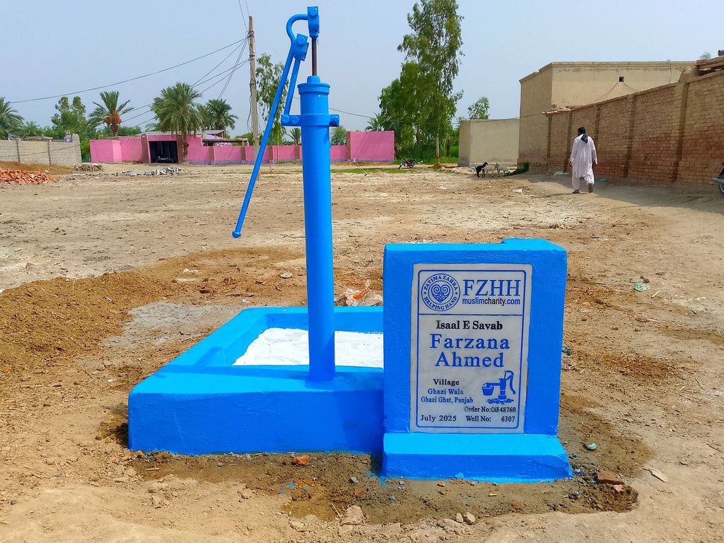 Farzana Ahmed - Order no. CAN 48760 - Well no. 6307