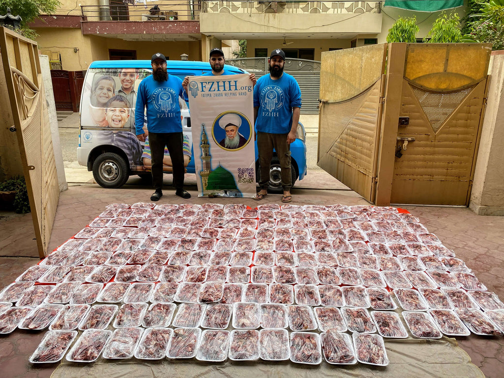Honoring Wiladat/Birthday of Sayyidina Imam Muhammad ibn Isma’il al-Bukhari (AS) by Distributing Meat of 12 Holy Qurbans to 5 Orphanages - PK
