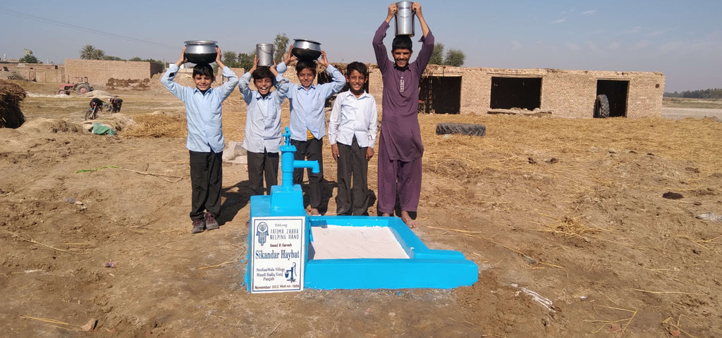 Punjab, Pakistan – Sikandar Haybat – FZHH Water Well# 1059