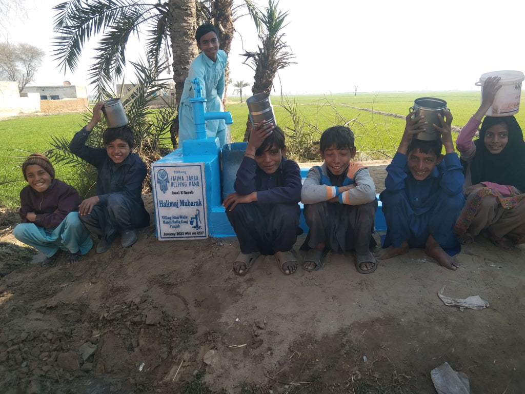 Punjab, Pakistan – Halimaj Mubarak – FZHH Water Well# 1237