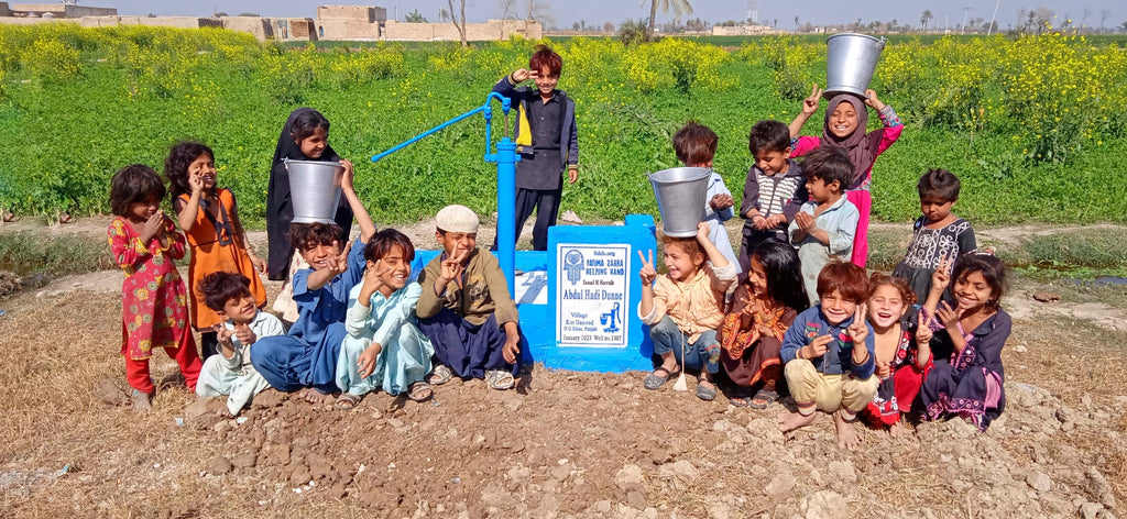 Punjab, Pakistan – Abdul Hadi Dunne – FZHH Water Well# 1307