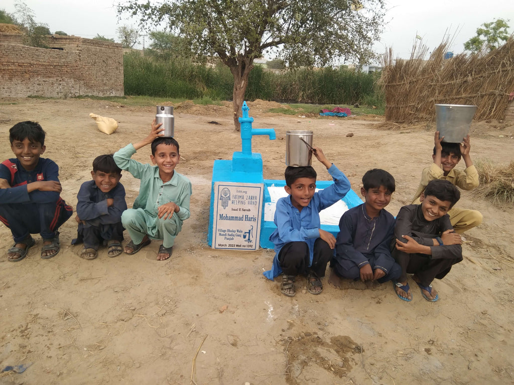 Punjab, Pakistan – Mohammad Haris – FZHH Water Well# 1392