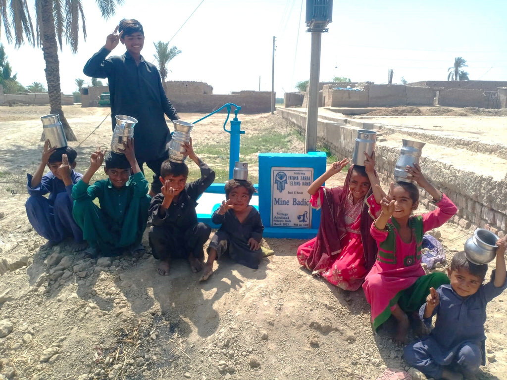 Sindh, Pakistan – Mine Badic – FZHH Water Well# 1419
