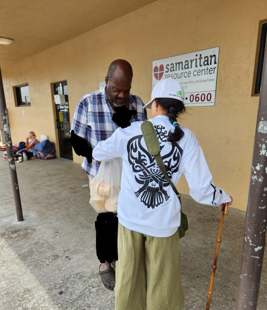 Orlando, Florida - Participating in Mobile Food Rescue Program by Preparing, Packaging & Distributing Hot Homemade Meals to Local Community's Homeless Camp