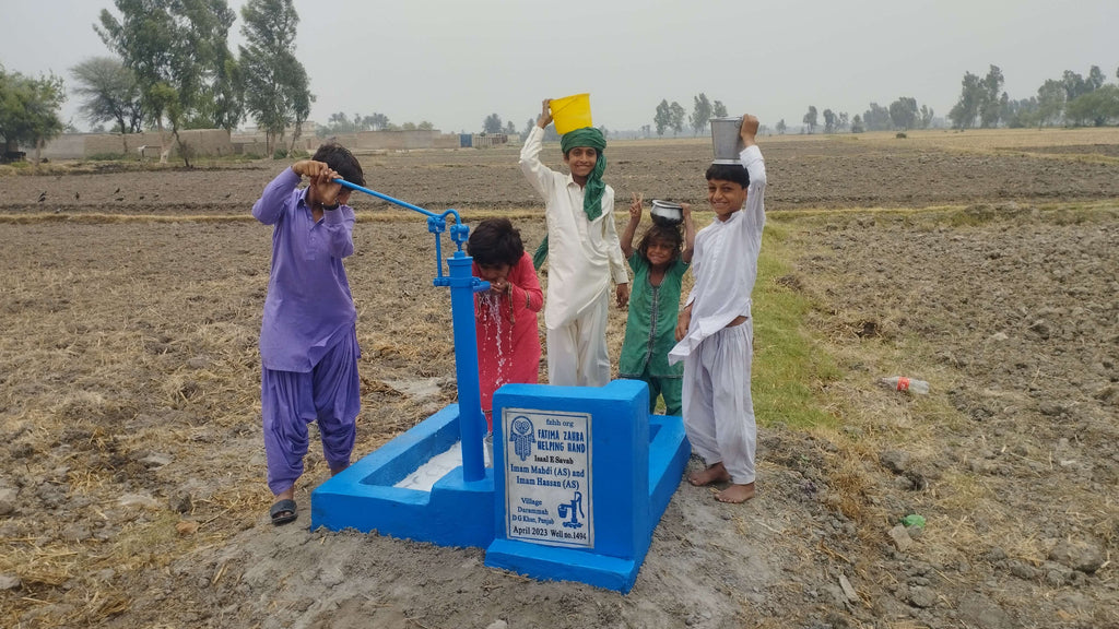 Punjab, Pakistan – Imam Mahdi (AS) and Imam Hassan (AS) – FZHH Water Well# 1494