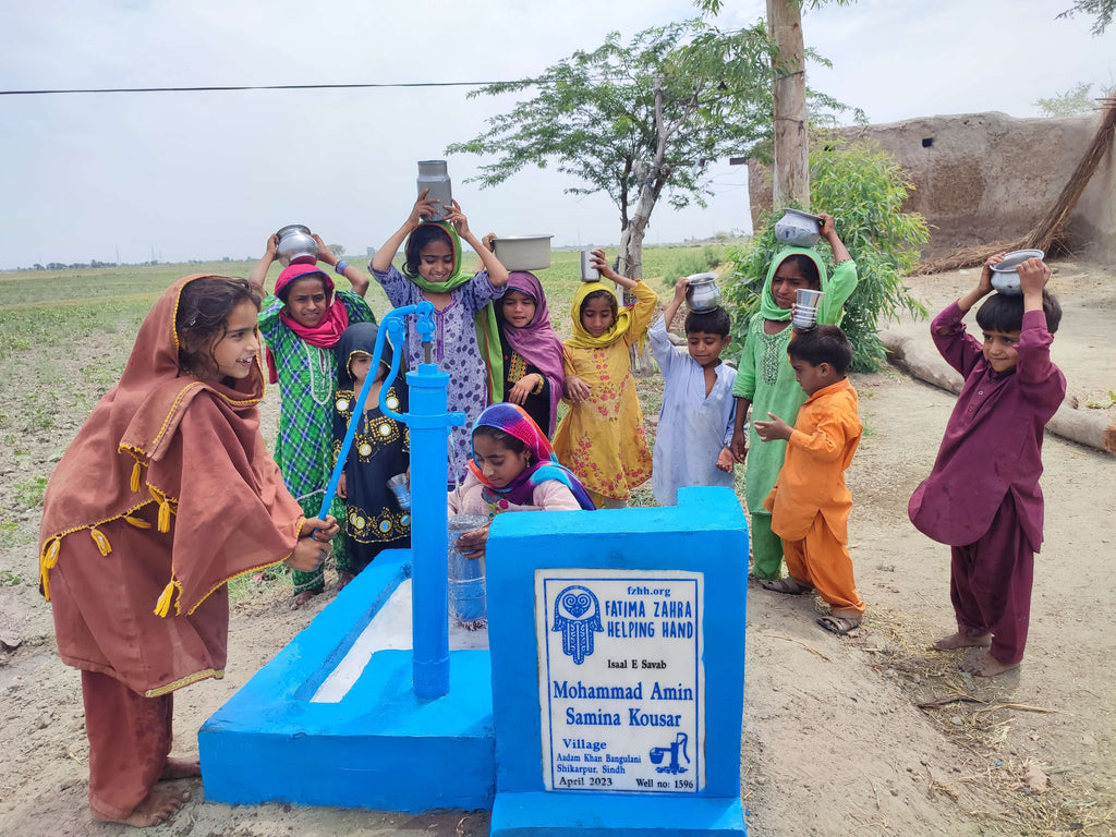 Sindh, Pakistan – Mohammad Amin Samina Kousar – FZHH Water Well# 1596