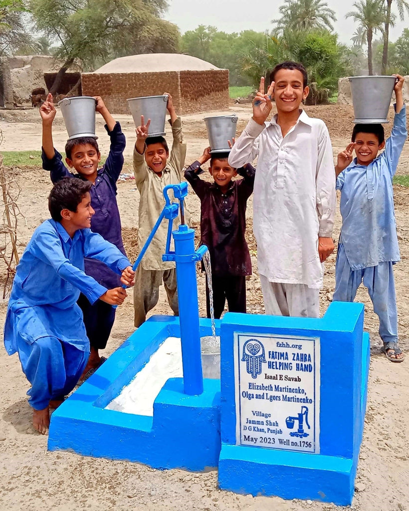 Punjab, Pakistan – Elizabeth Martinenko, Olga and Igors Martinenko – FZHH Water Well# 1756