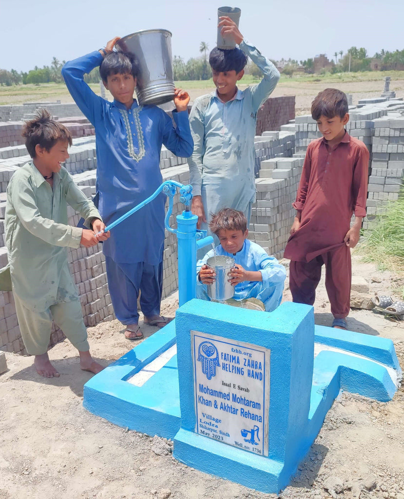 Sindh, Pakistan – Mohammed Mohtaram Khan & Akhtar Rehana – FZHH Water Well# 1736