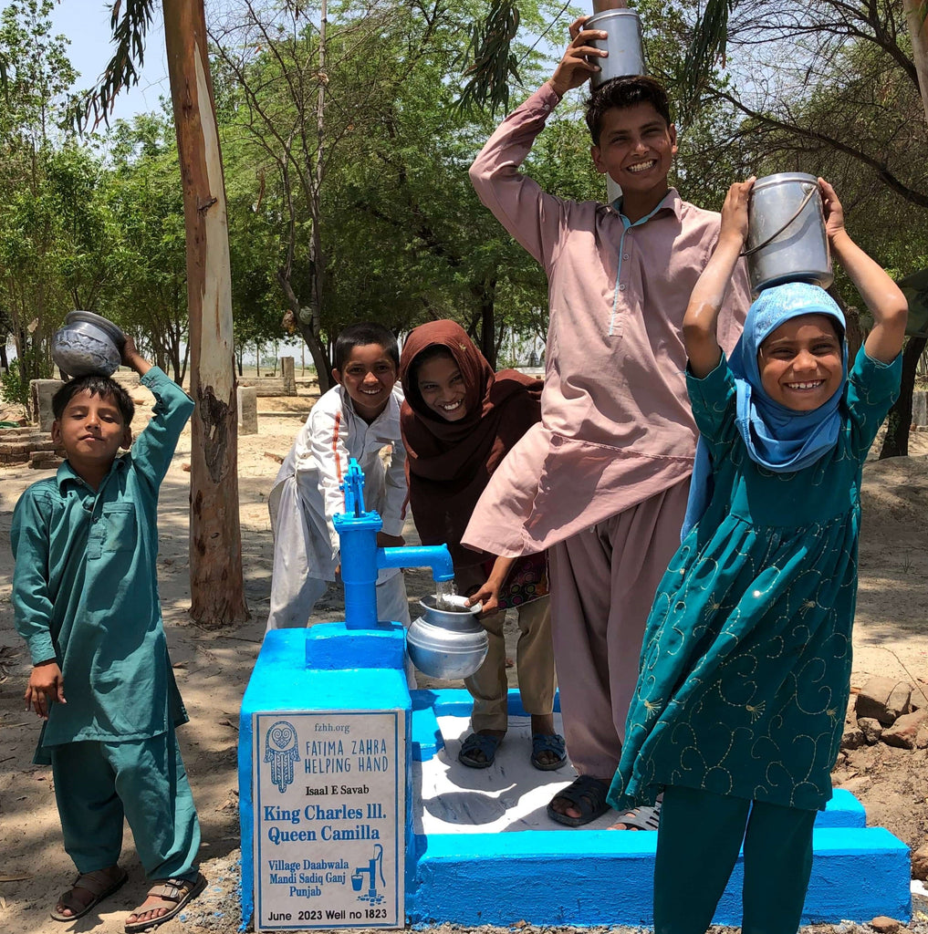 Punjab, Pakistan – King Charles III, Queen Camilla – FZHH Water Well# 1823