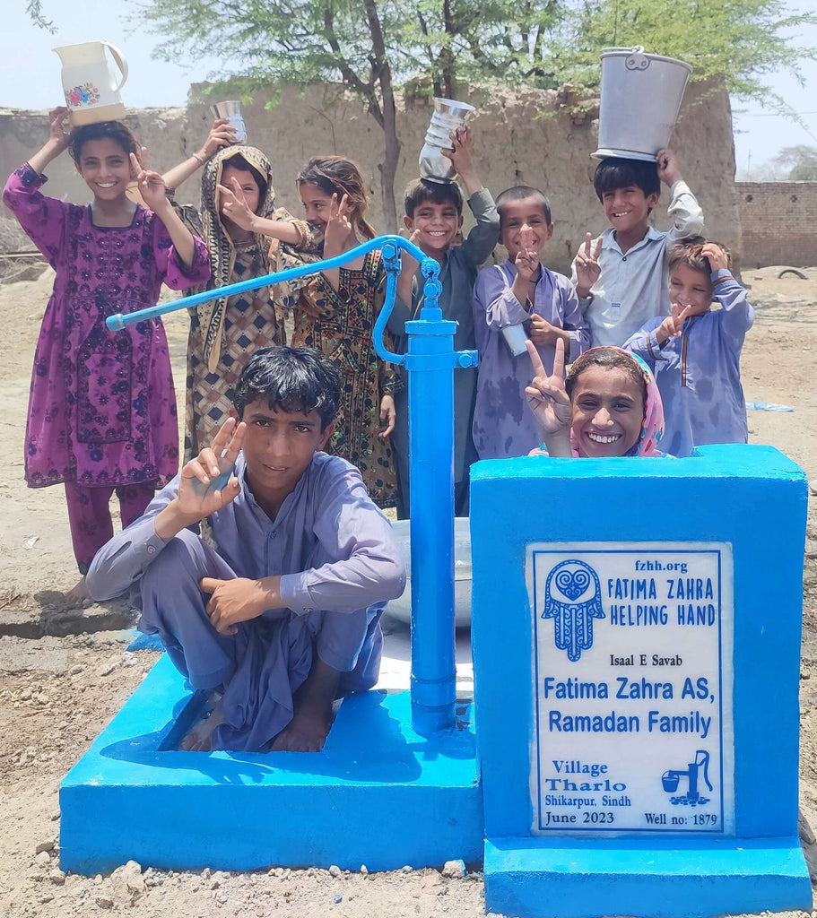 Sindh, Pakistan – Fatima Zahra AS, Ramadan Family – FZHH Water Well# 1879