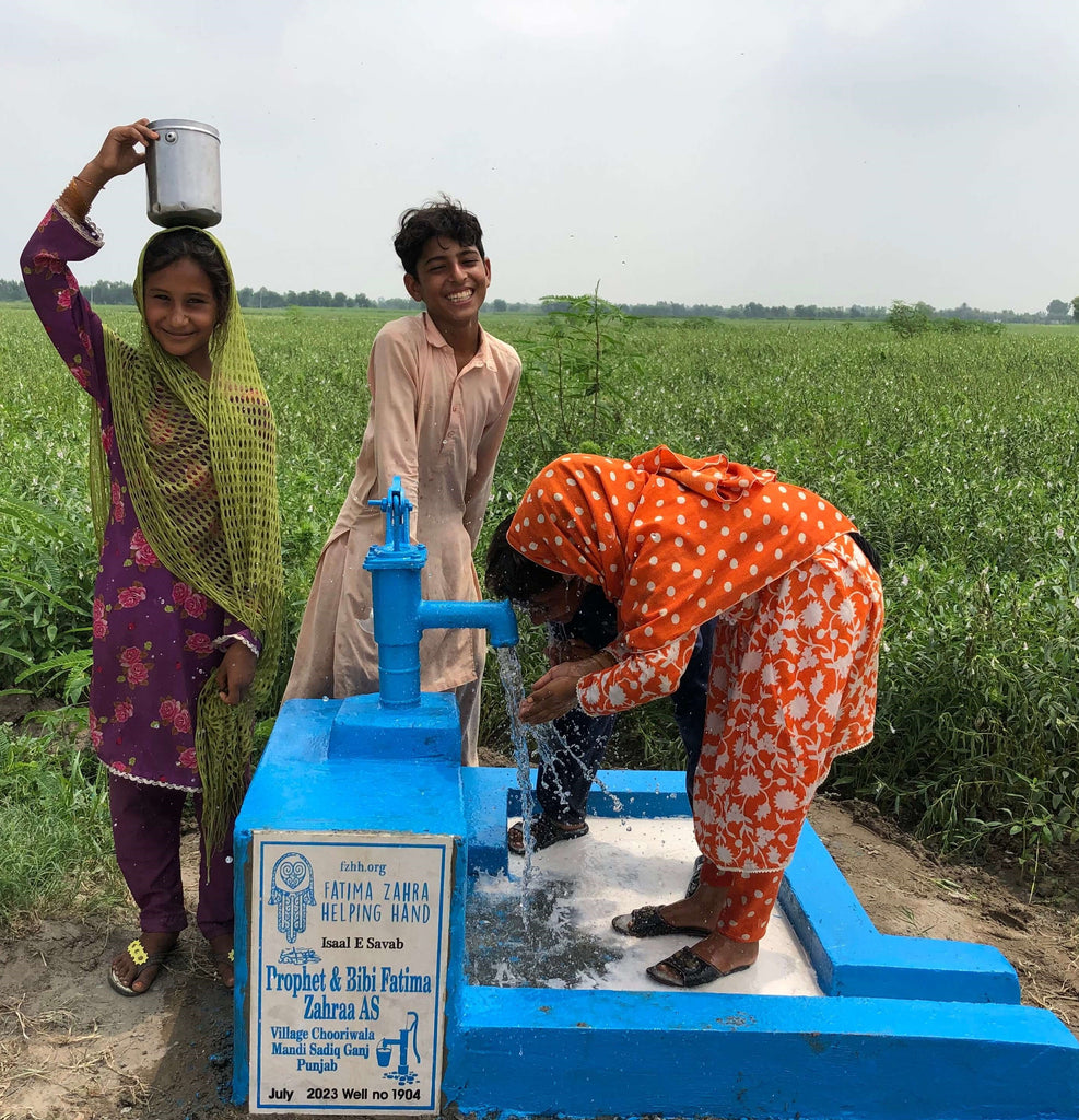 Punjab, Pakistan – Prophet ﷺ & Bibi Fatima Zahraa AS – FZHH Water Well# 1904