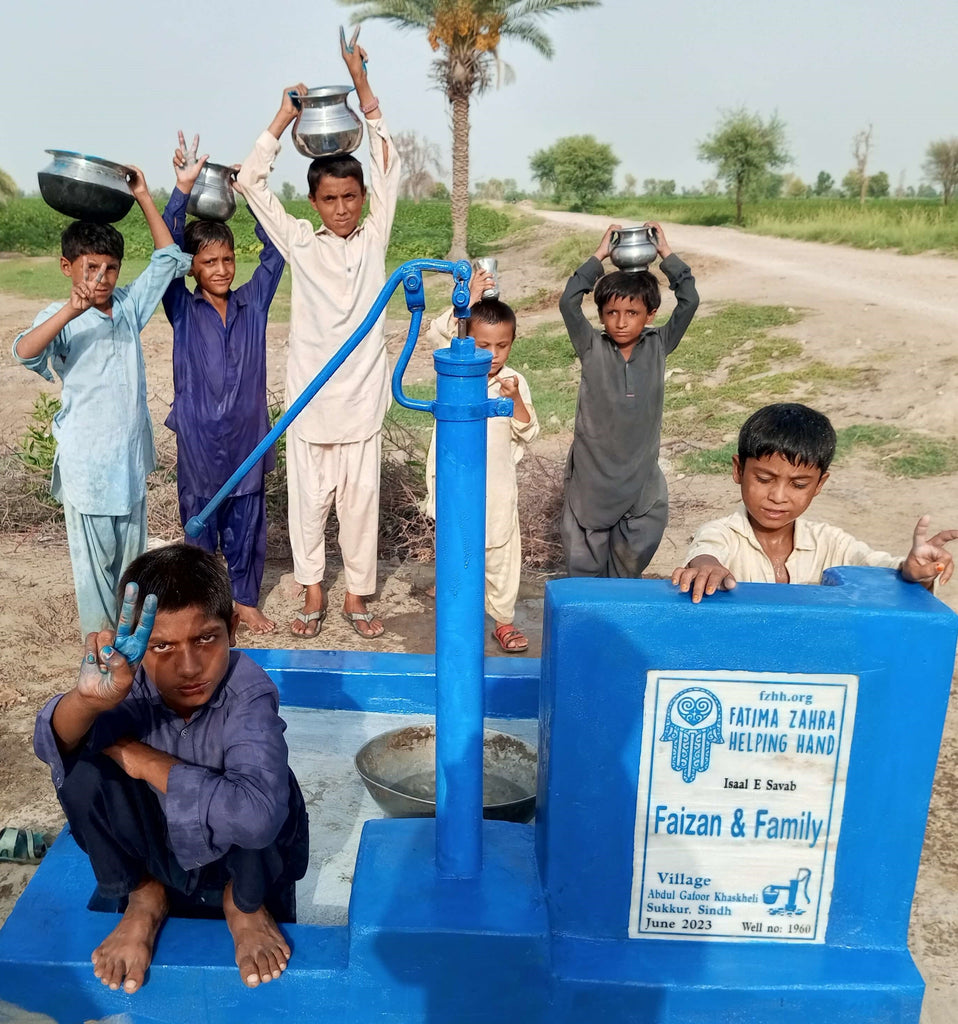 Sindh, Pakistan – Faizan & Family – FZHH Water Well# 1960