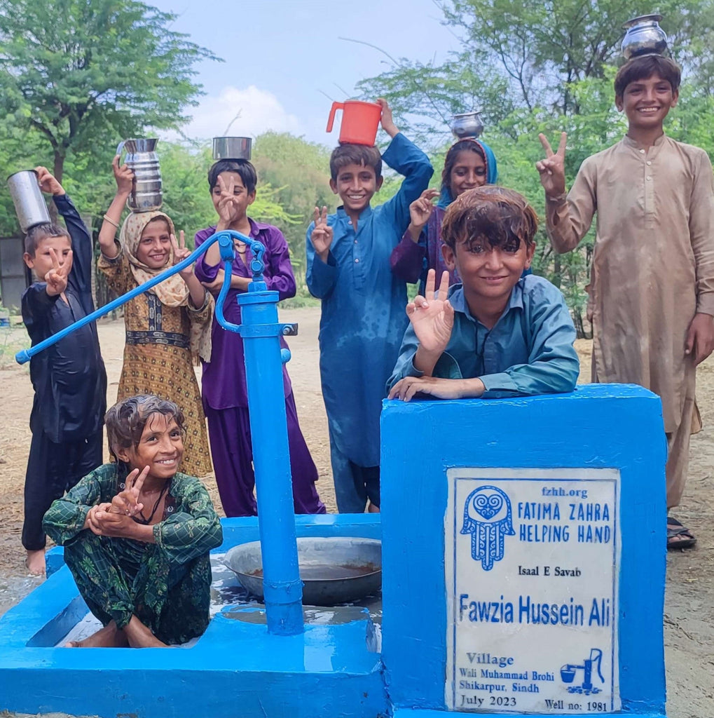 Sindh, Pakistan – Fawzia Hussein Ali – FZHH Water Well# 1981