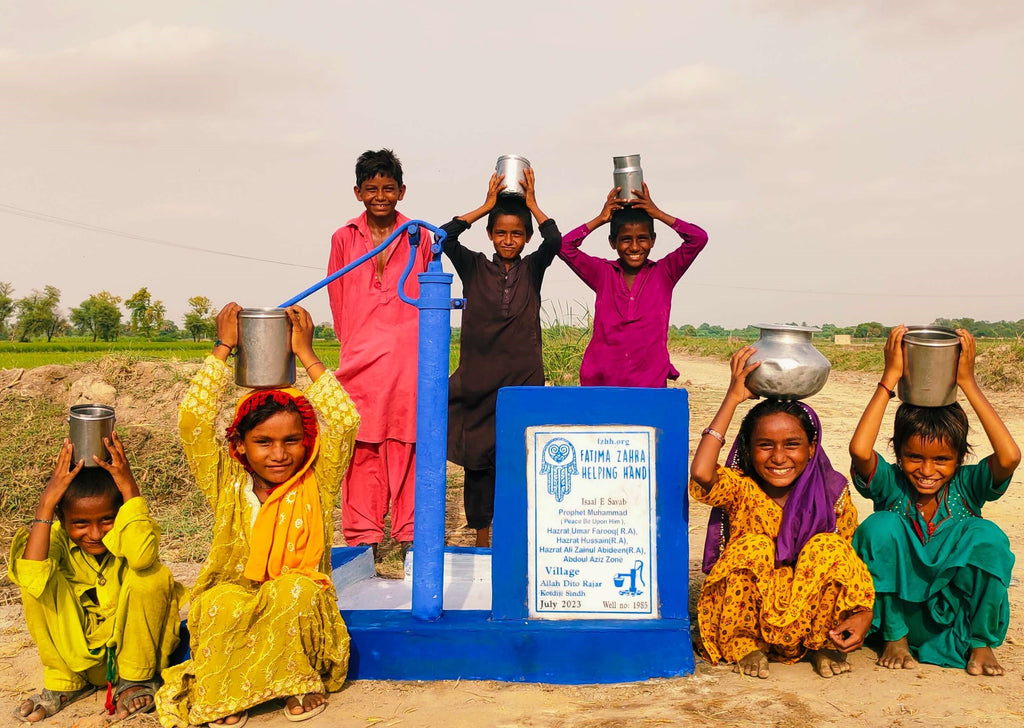 Sindh, Pakistan – Prophet Muhammad (Peace be Upon him), Hazrat Umar Farooq RA, Hazrat Hussain RA, Hazrat Ali Zainul Abideen RA, Abdoul Aziz Zone – FZHH Water Well# 1985
