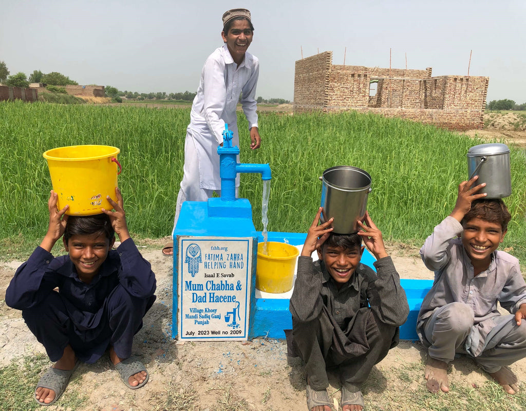 Punjab, Pakistan – Mum Chabha & Dad Hacéne – FZHH Water Well# 2009