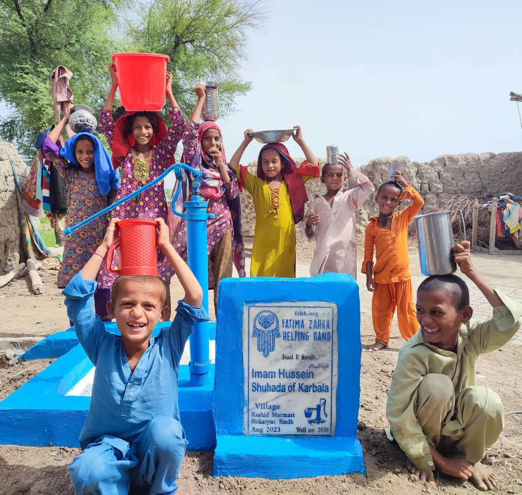 Sindh, Pakistan – Imam Hussein AS Shuhada of Karbala – FZHH Water Well# 2038