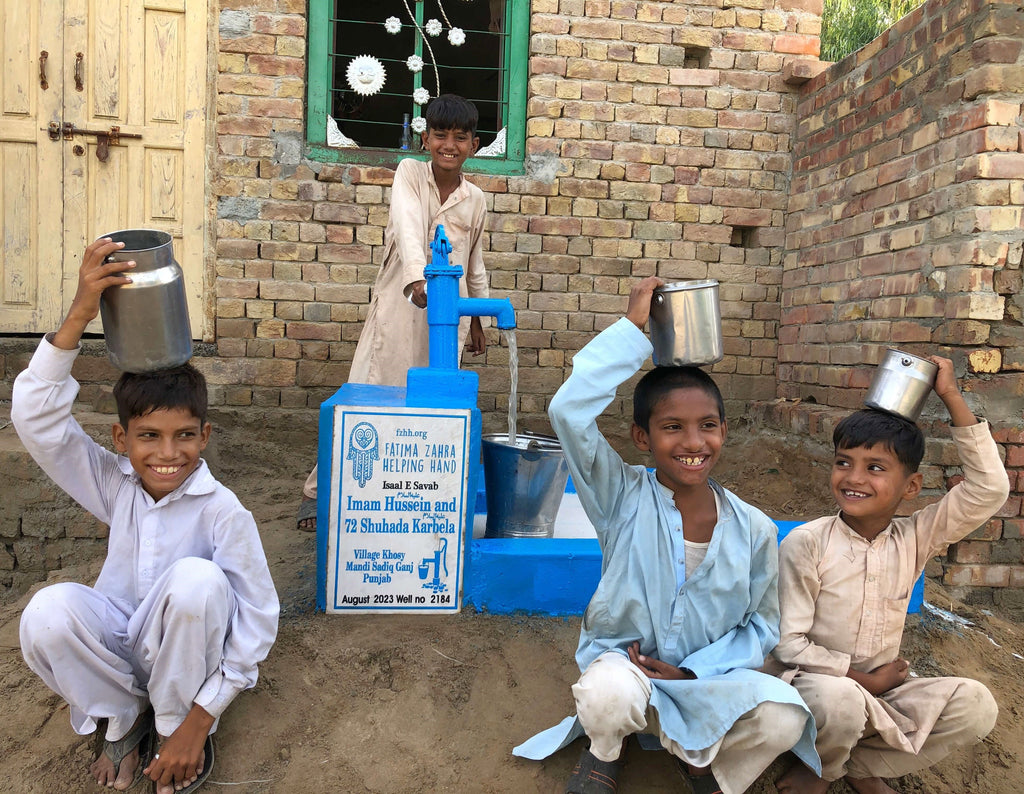 Punjab, Pakistan – Imam Hussein عليه السلام and 72 Shuhada Karbela عليه السلام – FZHH Water Well# 2184