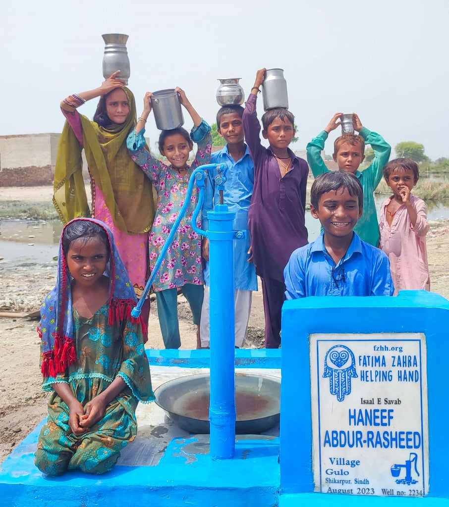 Sindh, Pakistan – HANEEF ABDUR-RASHEED – FZHH Water Well# 2234