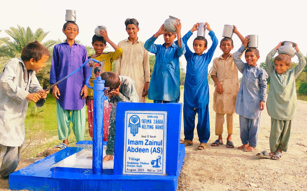 Sindh, Pakistan – Imam Zainul Abdeen AS – FZHH Water Well# 2190