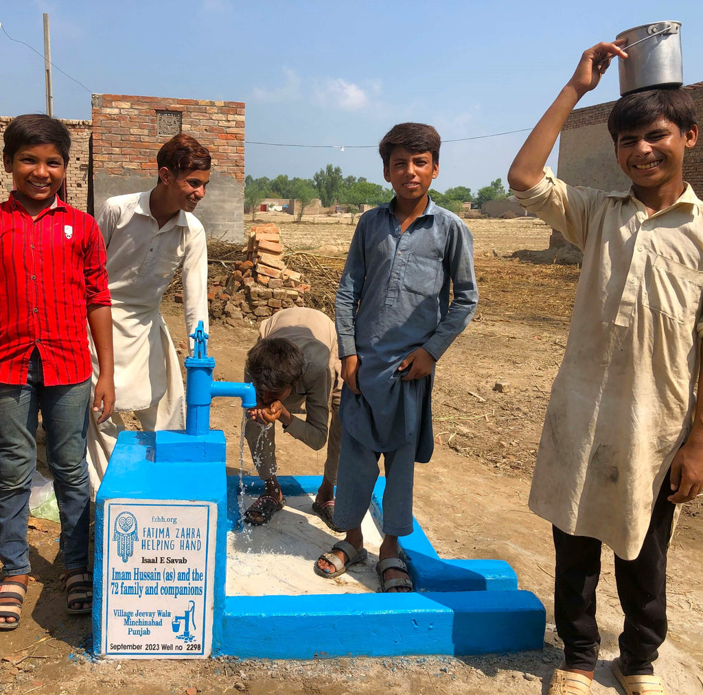 Punjab, Pakistan – Imam Hussain (as) and the 72 Family and Companions – FZHH Water Well# 2298