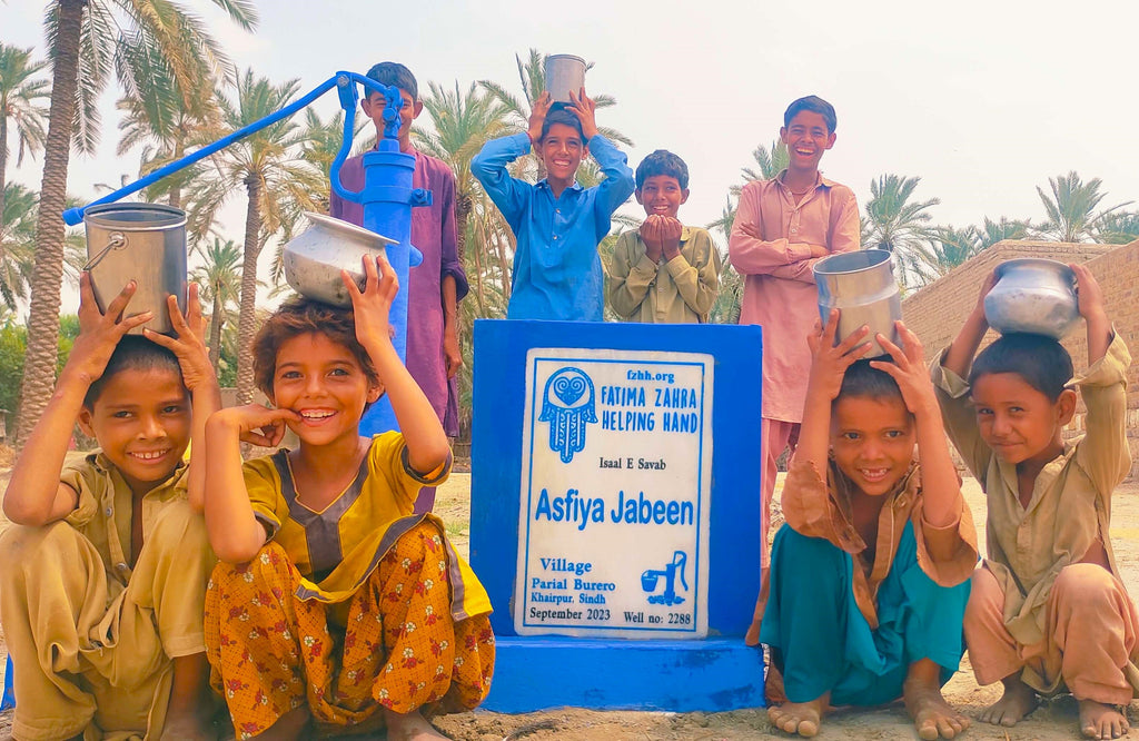 Sindh, Pakistan – Asfiya Jabeen – FZHH Water Well# 2288