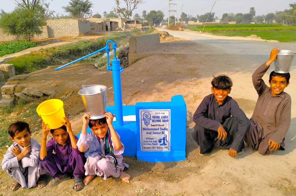 Punjab, Pakistan – Mohammed Sadiq and Jannat Bi – FZHH Water Well# 2527