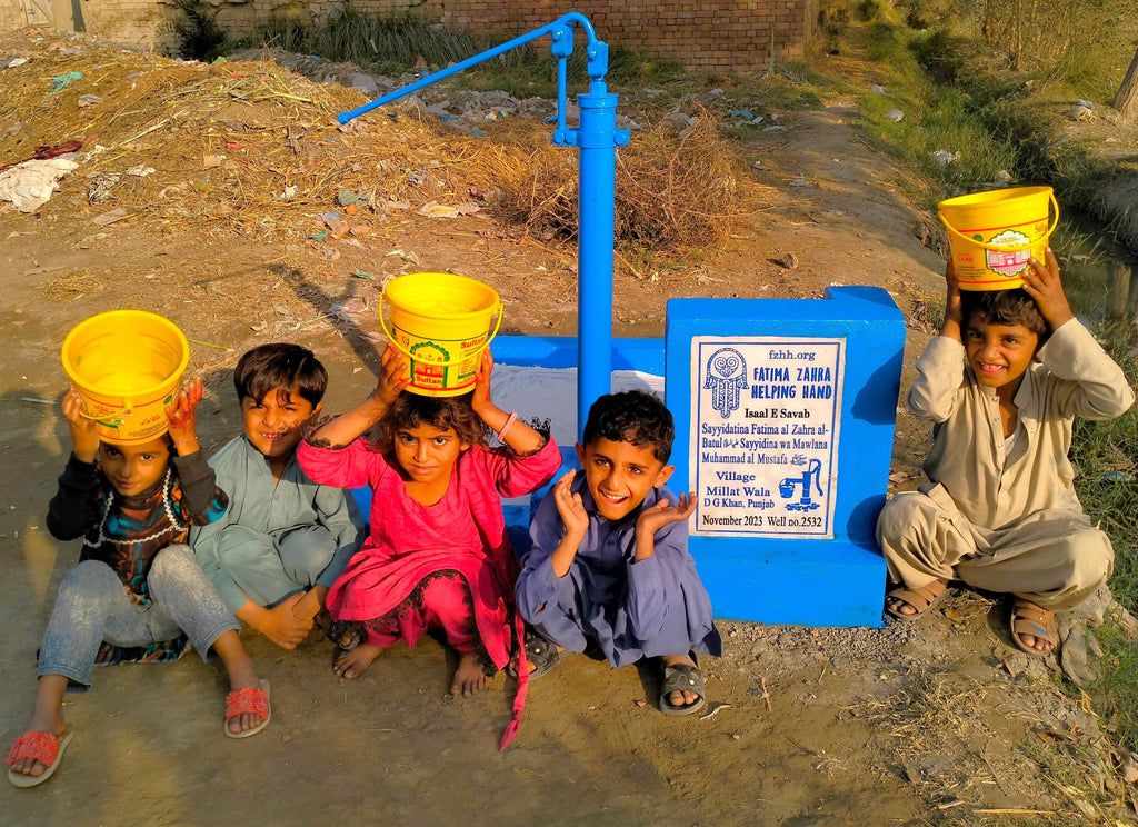 Punjab, Pakistan – Sayyidatina Fatima al-Zahra al-Batul عليه السلام Sayyidina wa Mawlana Muhammad al-Mustafa ﷺ – FZHH Water Well# 2532