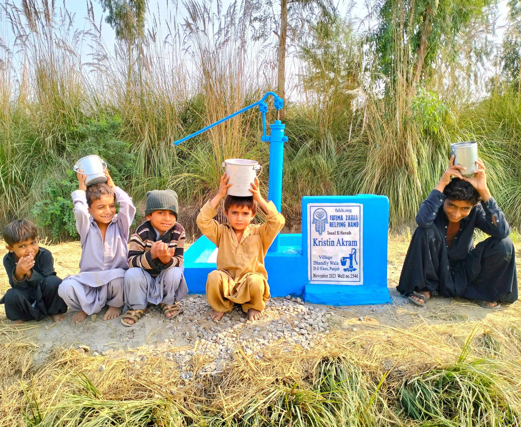 Punjab, Pakistan – Kristin Akram – FZHH Water Well# 2546