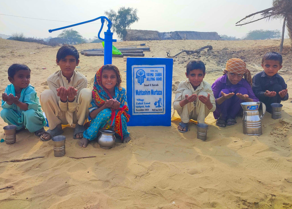 Sindh, Pakistan – Muhtashim Murtaza – FZHH Water Well# 2650