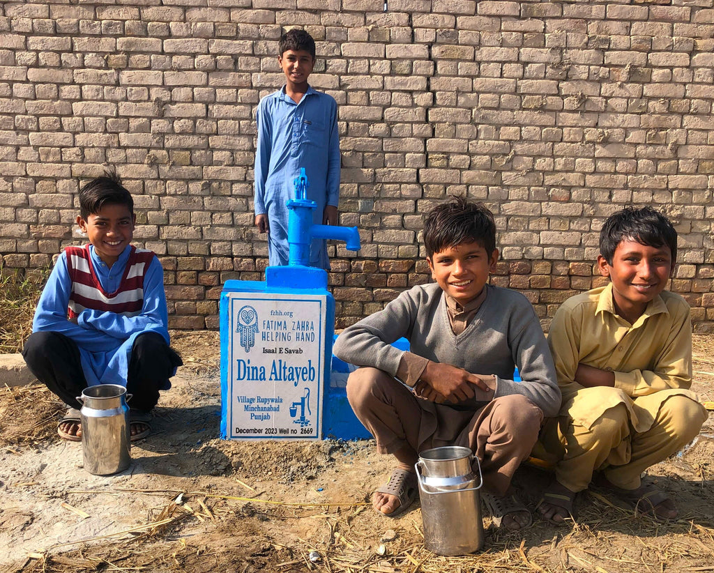 Punjab, Pakistan – Dina Altayeb – FZHH Water Well# 2669