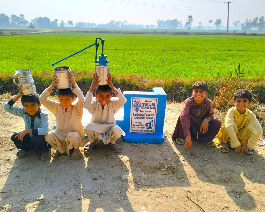 Punjab, Pakistan – Rasheeda Cassiem and Salie Ismail – FZHH Water Well# 2715