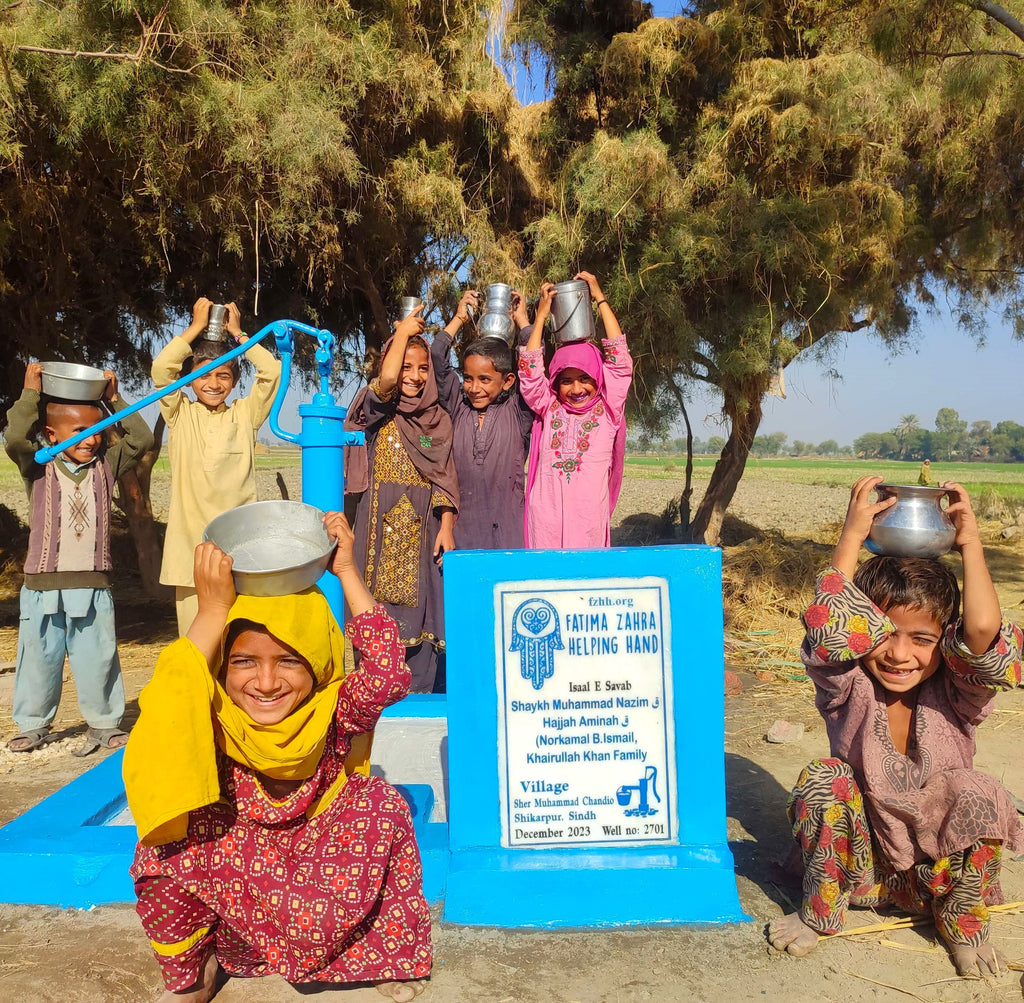 Sindh, Pakistan – Shaykh Muhammad Nazim, Hajjah Aminah, (Norkamal B.Ismail, Khairullah Khan Family – FZHH Water Well# 2701
