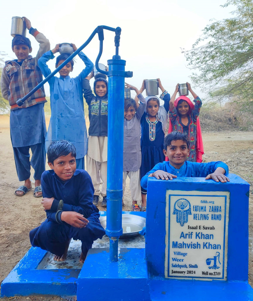 Sindh, Pakistan – Arif Khan Mahvish Khan – FZHH Water Well# 2749