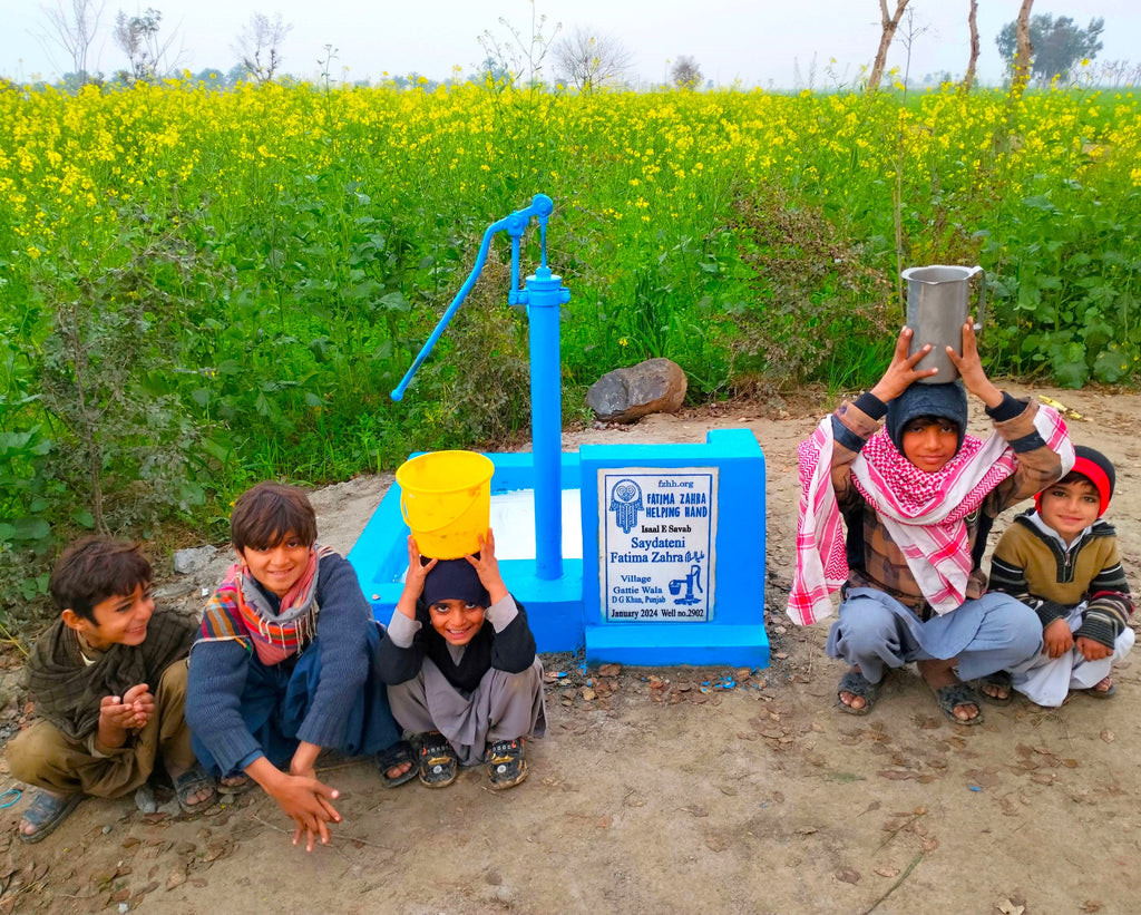 Sindh, Pakistan – Saydateni Fatima Zahra عليه السلام – FZHH Water Well# 2902