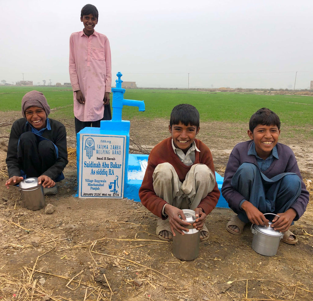 Punjab, Pakistan – Saidinah Abu Bakar As Siddiq RA – FZHH Water Well# 2774