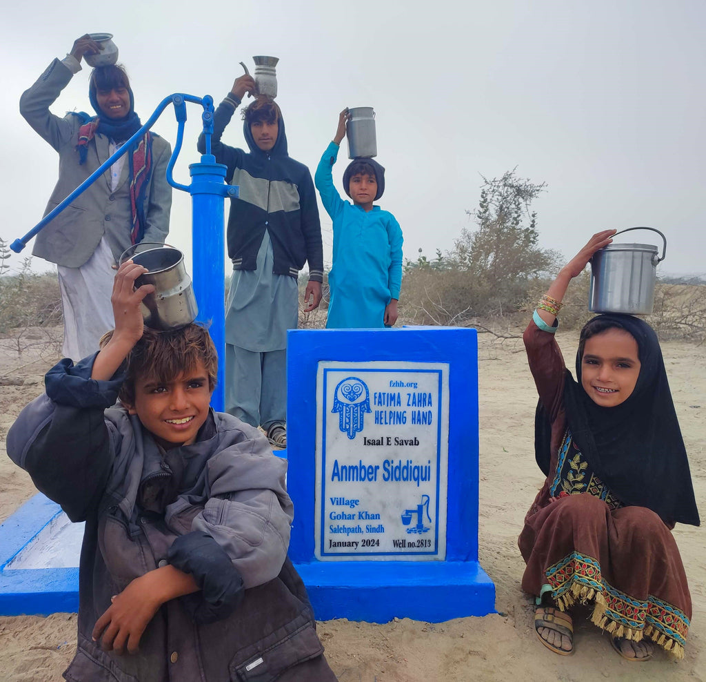 Sindh, Pakistan – Anmber Siddiqui – FZHH Water Well# 2813