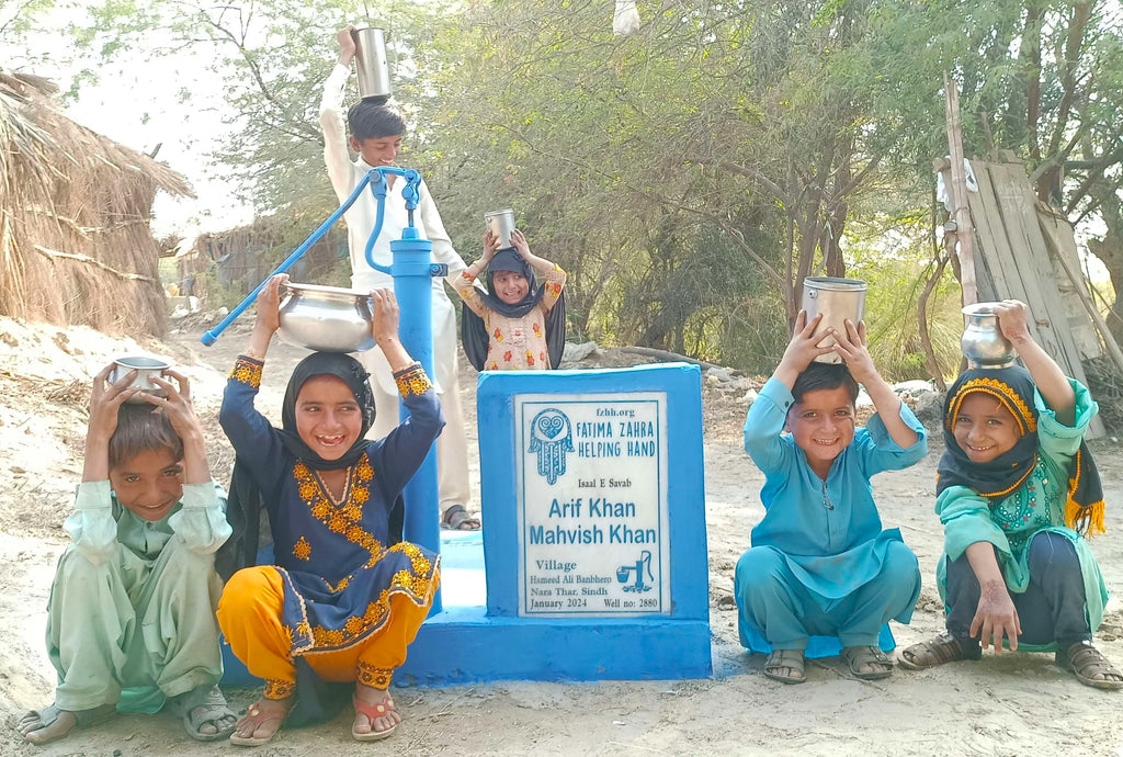 Sindh, Pakistan – Arif Khan Mahvish Khan – FZHH Water Well# 2880