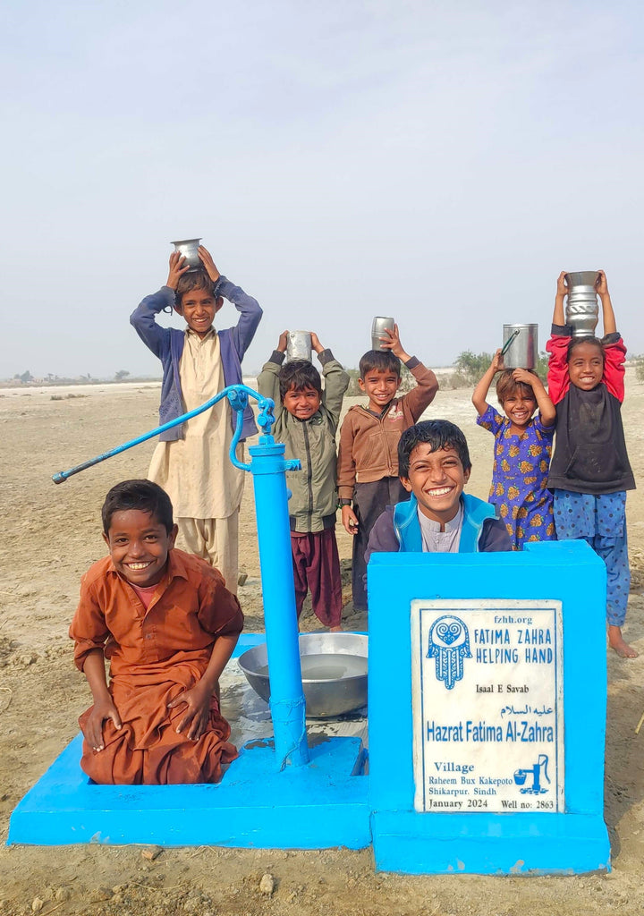 Sindh, Pakistan – Hazrat Fatima Al-Zahra AS – FZHH Water Well# 2863