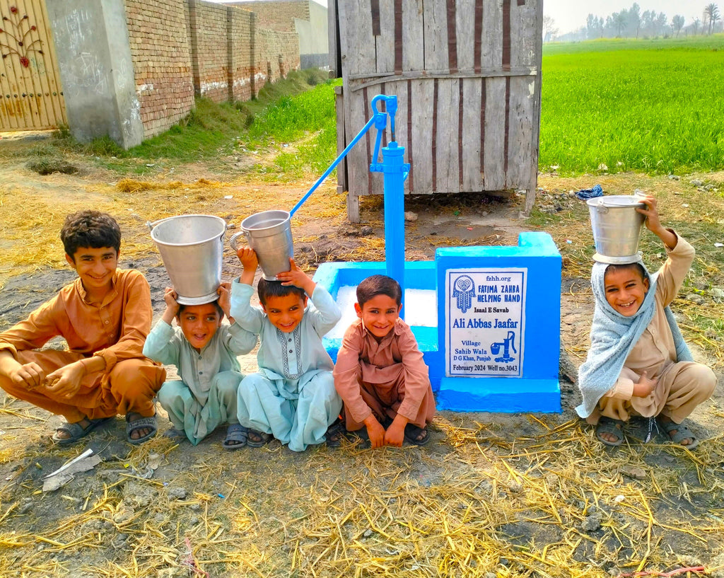 Punjab, Pakistan – Ali Abbas Jaafar – FZHH Water Well# 3043