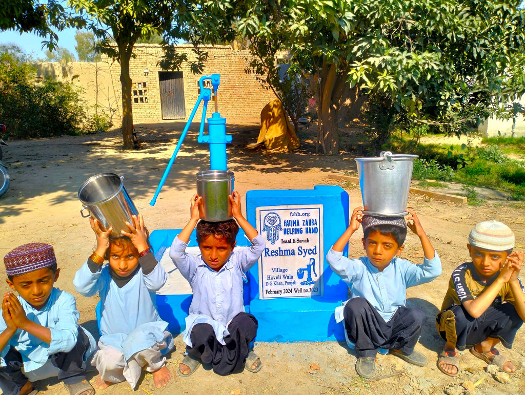 Punjab, Pakistan – Reshma Syed – FZHH Water Well# 3023