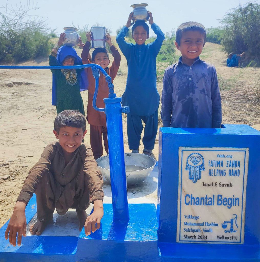 Sindh, Pakistan – Chantal Begin – FZHH Water Well# 3190