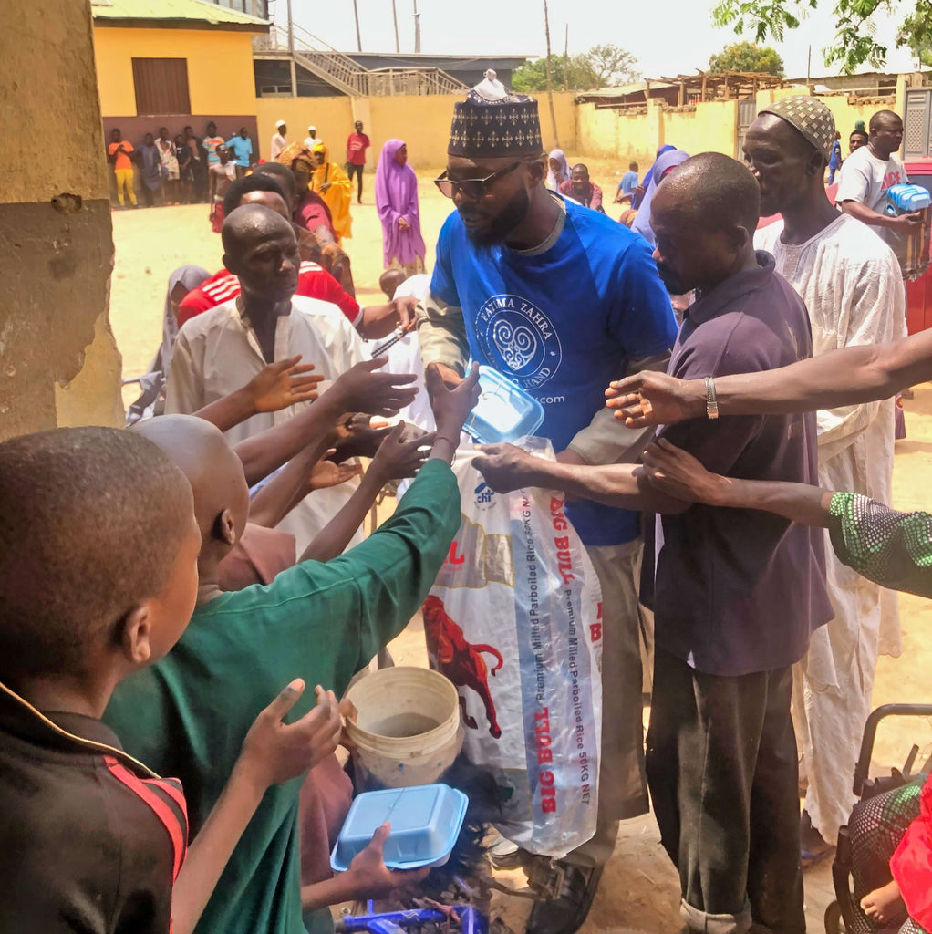 Abuja, Nigeria - Participating in Mobile Food Rescue Program by Distributing 240+ Freshly Prepared Hot Meals to Less Privileged Children & People with Disabilities