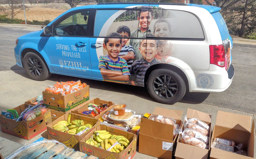 Chicago, Illinois - Participating in Mobile Food Rescue Program by Rescuing & Distributing Fresh Fruits & Vegetables to Local Community's Homeless Shelters Serving Less Privileged Women & Children