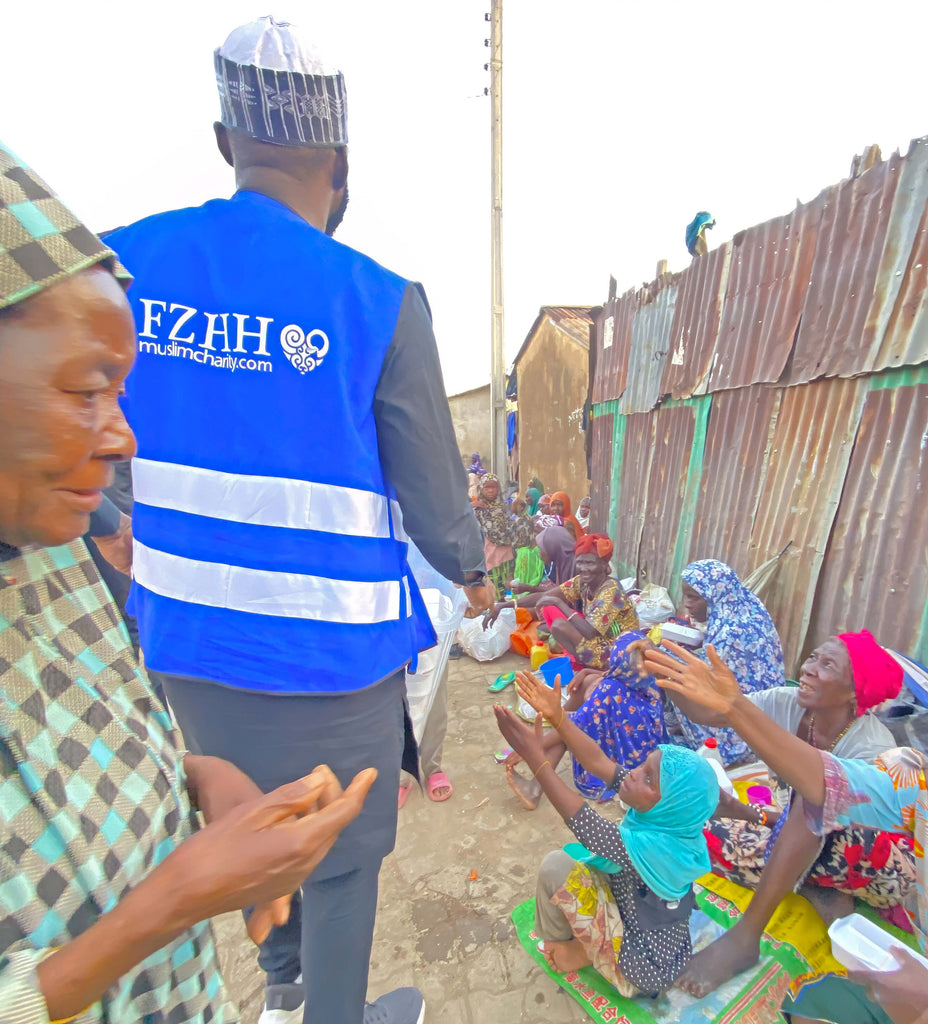 Abuja, Nigeria - Ramadan Program 28 - Participating in Month of Ramadan Appeal Program & Mobile Food Rescue Program by Distributing Hot Iftari Dinners to 200+ Homeless & Less Privileged People