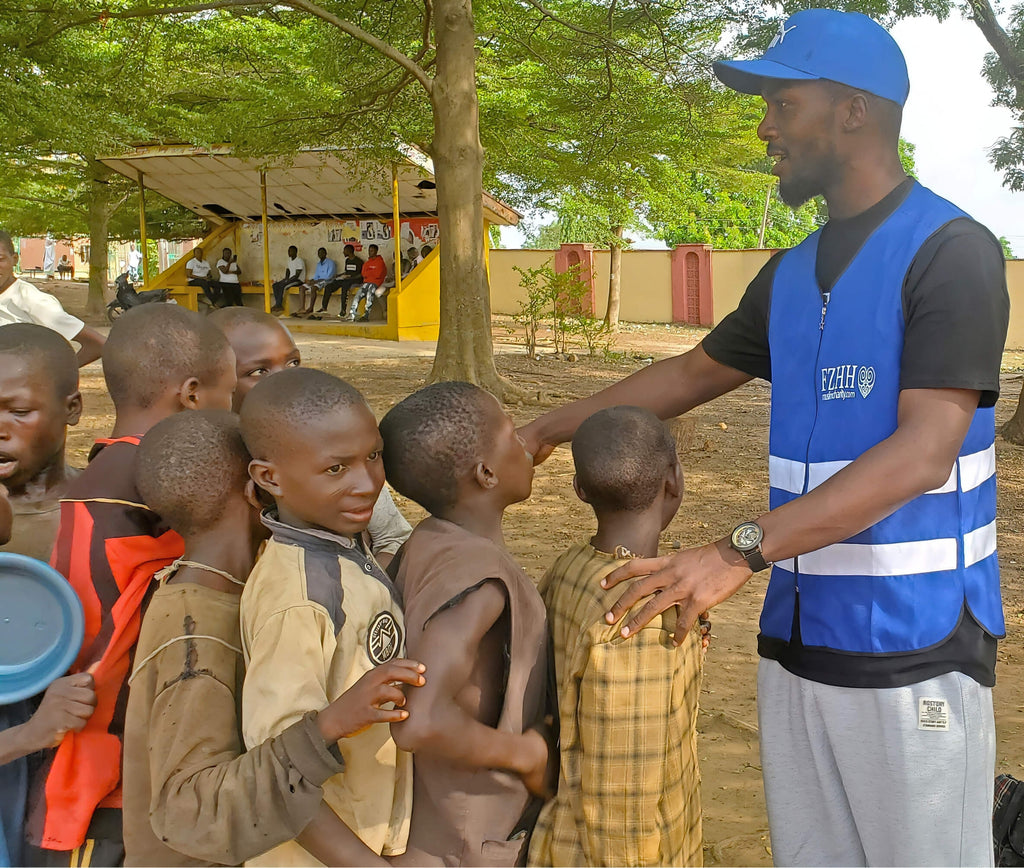 Nassarawa, Nigeria - Participating in Mobile Food Rescue Program by Distributing 43+ Hot Meals & Drinking Water to 43+ Beloved Orphans
