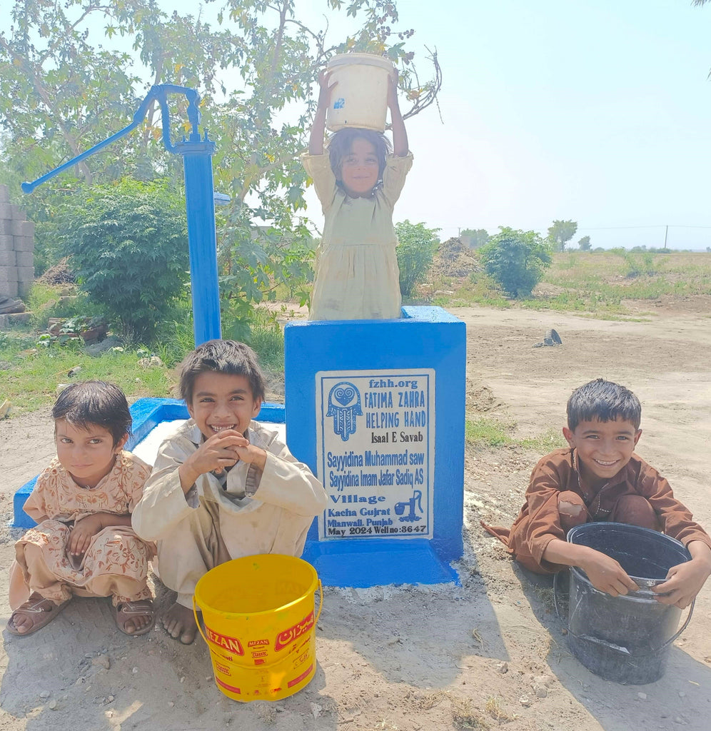 Punjab, Pakistan – Sayyidina Muhammad saw Sayyidina Imam Jafar Sadiq AS – FZHH Water Well# 3647