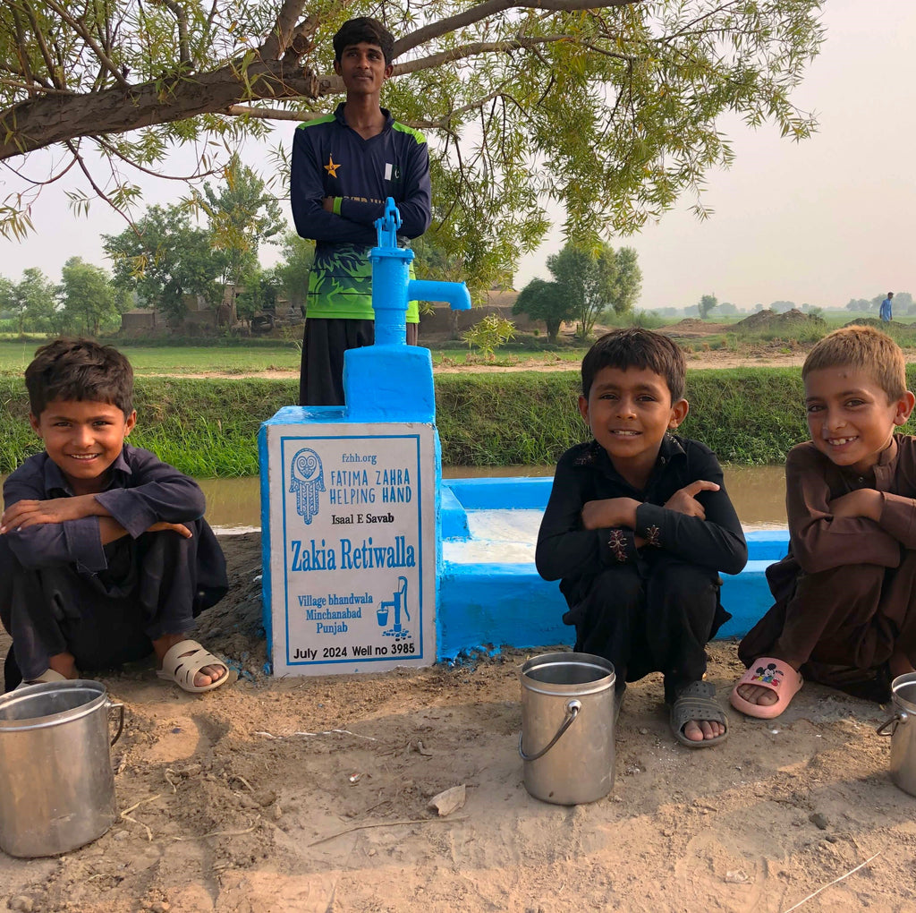 Punjab, Pakistan – Zakia Retiwalla – FZHH Water Well# 3985