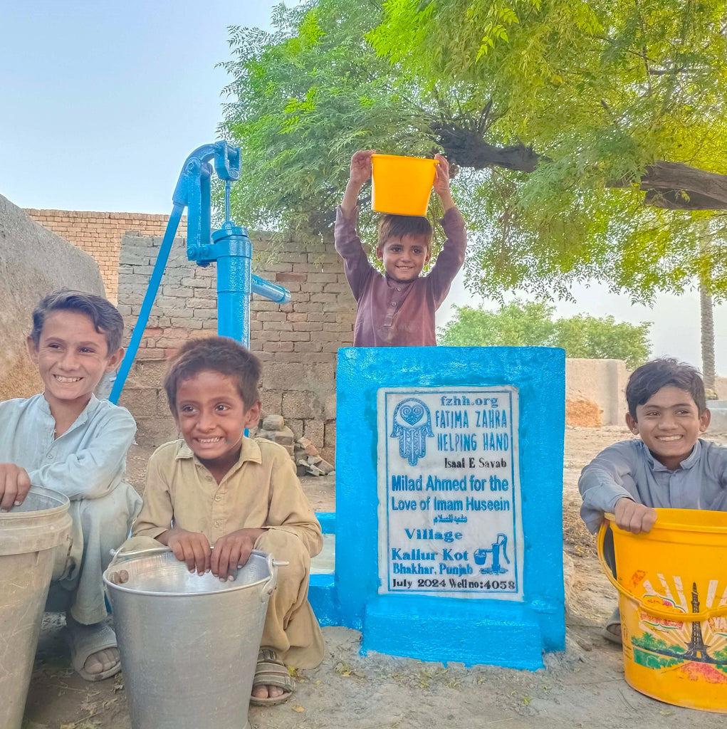 Punjab, Pakistan – Milad Ahmed for the Love of Imam Huseein عليه السلام – FZHH Water Well# 4058