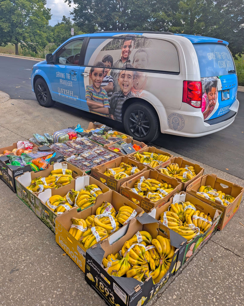 Chicago, Illinois - Participating in Mobile Food Rescue Program by Rescuing & Distributing 600+ lbs. of Fresh Fruits & Vegetables to Local Community's Homeless Shelters Serving Less Privileged People