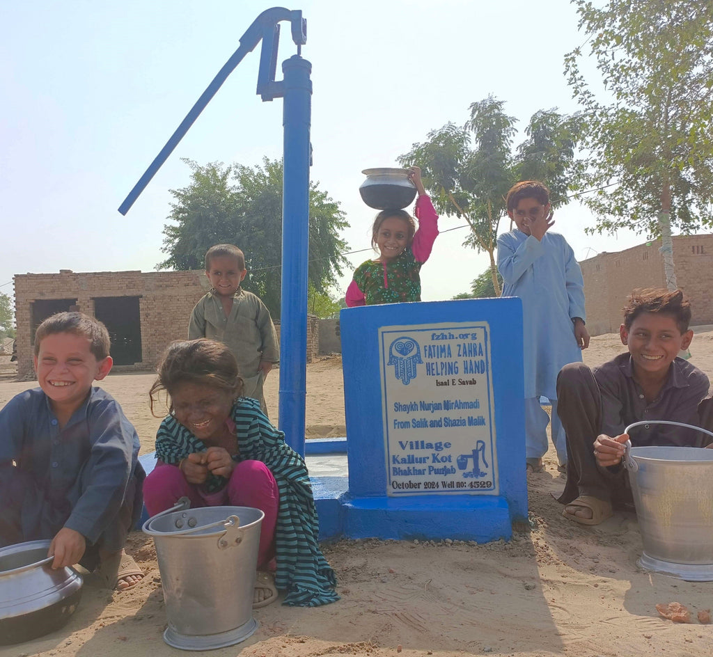 Punjab, Pakistan – Shaykh Nurjan MirAhmadi From Salik and Shazia Malik – FZHH Water Well# 4529